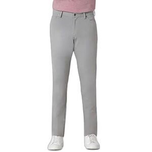 Swet Tailor Men's All In Light Gray 4-Way Stretch Jean Style Golf Pants 40 X 32